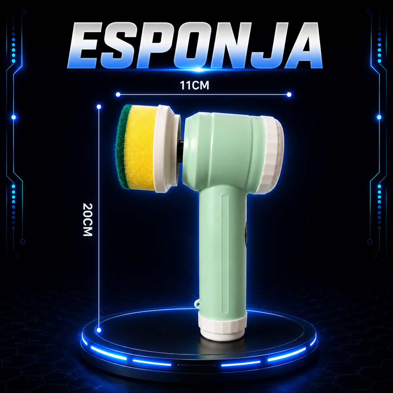 Cepillo de limpieza con picatodo 5 en 1